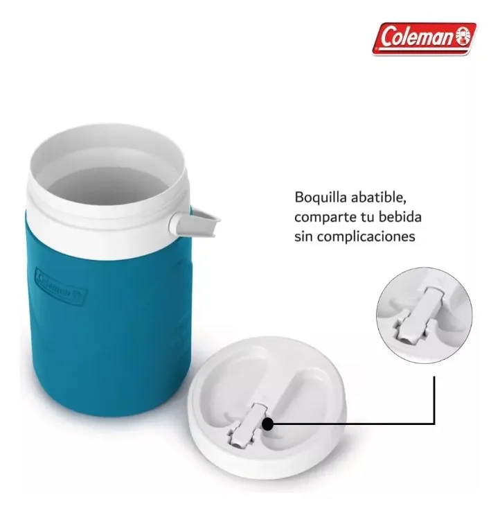 Termo Coleman 3.8Lts Para Frío Y Caliente Plástico 2
